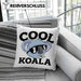 Kissen mit Füllung 40x40 Koala Geschenkidee für Koala-Liebhaber Kissen mit Füllung 40x40 Koala-Aufdruck (Grau) Grau Trendation