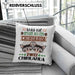 Chihuahua Besitzer Kissen mit Füllung 40x40 Geschenk Lustiger Spruch Geschenkidee Was Ist Besser Als Ein Chihuahua (Grau) Blau Trendation