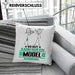 Model Geschenk Kissen mit Füllung 40x40 So Gut Kann Nur Ein Model Aussehen Geschenkidee (Grau) Grau Trendation