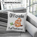 Offizielle Geschenk Kaffeetrinker Geschenkidee Kaffee-Kissen mit Füllung 40x40 (Grau) Blau Trendation