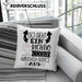 Hundegassi-Service Kissen mit Füllung 40x40 So Sieht Ein Richtig Cooler Hundegassi-Service Aus Geschenk Lustiger Spruch Geschenkidee (Grau) Blau Trendation