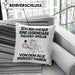 Squash-Spieler Geschenk Kissen mit Füllung 40x40 Lustige Geschenkidee Geburtstag für Squash-Spieler Ich Bin Dieser Legendäre Squash-Spieler Von Dem Alle Geredet Haben (Grau) Blau Trendation
