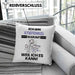 Stiefenkel Geschenk Kissen mit Füllung 40x40 Lustiger Spruch Ich Bin Stiefenkel Warum Weil Ich Es Kann Geschenkidee Bester Stiefenkel Geburtstag (Grau) Blau Trendation
