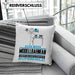 Modellbahnfan Geschenk Kissen mit Füllung 40x40 Ich Bin Modellbahnfan Aber Sag Doch Einfach Superheld Lustige Geschenkdiee für Modellbahnfan (Grau) Blau Trendation