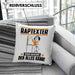 Raptexter Kissen mit Füllung 40x40 Geschenk für Raptexter Der Mann Der Alles Kann Geschenkidee zum Geburtstag (Grau) Blau Trendation