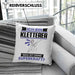 Kletterer Kissen mit Füllung 40x40 Geschenk für Kletterer Geburtstag Lustiger Spruch Was Ist Deine Superkraft (Grau) Blau Trendation
