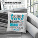 Katzenpsychologe Kissen mit Füllung 40x40 So Sieht Ein Richtig Cooler Katzenpsychologe Aus Geschenk Lustiger Spruch Geschenkidee (Grau) Blau Trendation