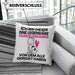 Hundeliebhaber Geschenk Kissen mit Füllung 40x40 Lustige Geschenkidee Geburtstag für Hundeliebhaber Ich Bin Dieser Legendäre Hundeliebhaber Von Dem Alle Geredet Haben (Grau) Blau Trendation