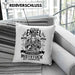Tattoo Kissen mit Füllung 40x40 Spruch Tätowiererin Geschenk Frauen Geschenkidee (Grau) Blau Trendation