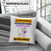 Hobbymaler Kissen mit Füllung 40x40 Geschenk Lustiger Spruch Geschenkidee für Hobbymaler Achtung Hochleistungs Hobbymaler Bei Der Arbeit (Grau) Grün Trendation