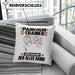 Parkour-Trainer Kissen mit Füllung 40x40 Geschenk für Parkour-Trainer Der Mann Der Alles Kann Geschenkidee zum Geburtstag (Grau) Rosa Trendation