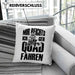 Lustige Kissen mit Füllung 40x40 Quad-Fahrer als Geschenkidee Spruch Mir Reichts Ich Geh Quad Fahren (Grau) Blau Trendation