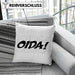 Oida Kissen mit Füllung 40x40 Geschenk Bayern Bayrisch Dialekt (Grau) Grau Trendation