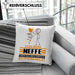 Neffe Geschenk Kissen mit Füllung 40x40 Ich Bin Neffe Aber Sag Doch Einfach Superheld Lustige Geschenkdiee für Neffe (Grau) Blau Trendation