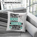 Handballspieler Geschenk Lustiger Spruch für Handballspieler Geschenkidee Bester Handballspieler Der WeltKissen mit Füllung 40x40 (Grau) Blau Trendation