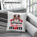 Australian Shepherd Besitzer Mom Mama Kissen mit Füllung 40x40 Geschenk Lustiger Spruch Geschenkidee Australian Shepherd Besitzerin (Grau) Grün Trendation