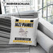 Jazz-Pianist Kissen mit Füllung 40x40 Geschenk für Jazz-Pianist Geburtstag Lustiger Spruch Was Ist Deine Superkraft (Grau) Grau Trendation