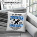 Lustige Kissen mit Füllung 40x40 Geschenk Zimmerer Spruch Geschenkidee (Grau) Grün Trendation