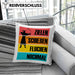Bogenschießen Kissen mit Füllung 40x40 mit Bogenschütze Spruch - Geschenk für Pfeil und Bogen Fans Zielen Schießen Fluchen Nochmal (Grau) Rosa Trendation