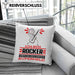 Rocker Geschenk Kissen mit Füllung 40x40 Ich Bin Rocker Aber Sag Doch Einfach Superheld Lustige Geschenkdiee für Rocker (Grau) Rosa Trendation