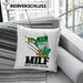 Lustige Frosch Kissen mit Füllung 40x40 Geschenk für Froschliebhaber Lustig MILF Man I Love Frogs (Grau) Rosa Trendation