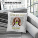Cocker Spaniel Besitzer Kissen mit Füllung 40x40 Geschenk Lustiger Spruch Geschenkidee Besitzerin Ich Bin Nicht toll Aber Mein Cocker Spaniel Ist Es (Grau) Grau Trendation