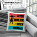 Bogenschießen Kissen mit Füllung 40x40 mit Bogenschütze Spruch - Geschenk für Pfeil und Bogen Fans Zielen Schießen Fluchen Nochmal (Grau) Blau Trendation