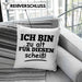 Lustige Kissen mit Füllung 40x40 mit Spruch "Ich Bin Zu Alt Für Diesen Scheiß" Lustige Geschenkidee (Grau) Grün Trendation