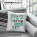 So Sieht Ein Richtig Cooler Filmfan Aus Geschenk Kissen mit Füllung 40x40 Lustiger Spruch Geschenkidee (Grau) Blau Trendation