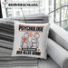 Psychologe Kissen mit Füllung 40x40 Geschenk für Psychologe Der Mann Der Alles Kann Geschenkidee zum Geburtstag (Grau) Blau Trendation