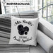 Boule Kissen mit Füllung 40x40 Geschenk Boule-Spieler Geschenkidee Spruch Mir Reichts Ich Geh Boule Spielen (Grau) Blau Trendation