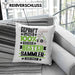 Sammler Geschenk Lustiger Spruch für Sammler Geschenkidee Bester Sammler Der WeltKissen mit Füllung 40x40 (Grau) Grau Trendation