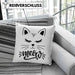 Katzen-Besitzerin Kissen mit Füllung 40x40 Geschenk Meow Katze Geschenkidee Miau Katzen Mama (Grau) Grau Trendation