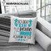 Aquarium-Tüftler Kissen mit Füllung 40x40 So Sieht Ein Richtig Cooler Aquarium-Tüftler Aus Geschenk Lustiger Spruch Geschenkidee (Grau) Grau Trendation