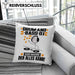 Drum-and-Bass-DJ Kissen mit Füllung 40x40 Geschenk für Drum-and-Bass-DJ Der Mann Der Alles Kann Geschenkidee zum Geburtstag (Grau) Grün Trendation