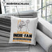 Indie-Fan Geschenk Kissen mit Füllung 40x40 Ich Bin Indie-Fan Aber Sag Doch Einfach Superheld Lustige Geschenkdiee für Indie-Fan (Grau) Blau Trendation
