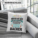 Bäcker Kissen mit Füllung 40x40 mit Spruch Geschenkidee Bäckerin Geschenk Männer Frauen (Grau) Grau Trendation