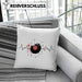 Schallplatte Geschenk Vinyl Herzschlag Vintage Retro Musik DJ Geschenk Kissen mit Füllung 40x40 (Grau) Grau Trendation