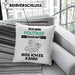 Politiker Geschenk Kissen mit Füllung 40x40 Lustiger Spruch Ich Bin Politiker Warum Weil Ich Es Kann Geschenkidee Bester Politiker Geburtstag (Grau) Blau Trendation