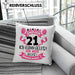 21. Geburtstag Geschenk Kissen mit Füllung 40x40 Frauen Mädchen Geschenkidee Endlich 21 Ich Kann Alles Ich Weiß Alles Ähm Mama (Grau) Blau Trendation