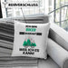 Biker Geschenk Kissen mit Füllung 40x40 Lustiger Spruch Ich Bin Biker Warum Weil Ich Es Kann Geschenkidee Bester Biker Geburtstag (Grau) Blau Trendation