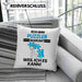 Puzzler Geschenk Kissen mit Füllung 40x40 Lustiger Spruch Ich Bin Puzzler Warum Weil Ich Es Kann Geschenkidee Bester Puzzler Geburtstag (Grau) Blau Trendation