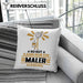 Maler Geschenk Kissen mit Füllung 40x40 So Gut Kann Nur Ein Maler Aussehen Geschenkidee (Grau) Grün Trendation