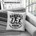 Mädchen Handball-Spielerin Kissen mit Füllung 40x40 Geschenk Spruch Echte Mädchen Spielen Handball Geschenkidee Frauen Ein Tag Ohne Handball Ist Wie Keine Ahnung (Grau) Rosa Trendation