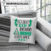 So Sieht Ein Richtig Cooler Serienjunkie Aus Geschenk Kissen mit Füllung 40x40 Lustiger Spruch Geschenkidee (Grau) Grün Trendation