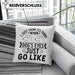 Lustige Hunde Meme Kissen mit Füllung 40x40 Geschenk Spruch Hundeliebhaber Hundebesitzer Geschenkidee When Dogs Eyes Goes Like (Grau) Grau Trendation