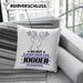 Jogger Geschenk Kissen mit Füllung 40x40 So Gut Kann Nur Ein Jogger Aussehen Geschenkidee (Grau) Blau Trendation