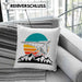 Kissen mit Füllung 40x40 Drachenflieger-Grafik Geschenk Drachenfliegen Drachenflieger Hängegleiter (Grau) Blau Trendation