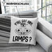 Dank Meme Kissen mit Füllung 40x40 Geschenk Y'all Got Any Lamps (Grau) Rosa Trendation