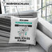 Hundefriseur Geschenk Kissen mit Füllung 40x40 Lustiger Spruch Ich Bin Hundefriseur Warum Weil Ich Es Kann Geschenkidee Bester Hundefriseur Geburtstag (Grau) Rosa Trendation